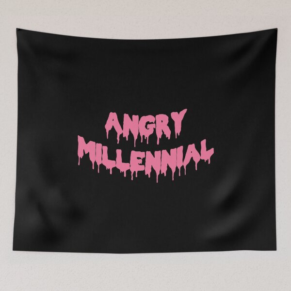 Item preview, Angry Millennial designed and sold by Meme Economy.