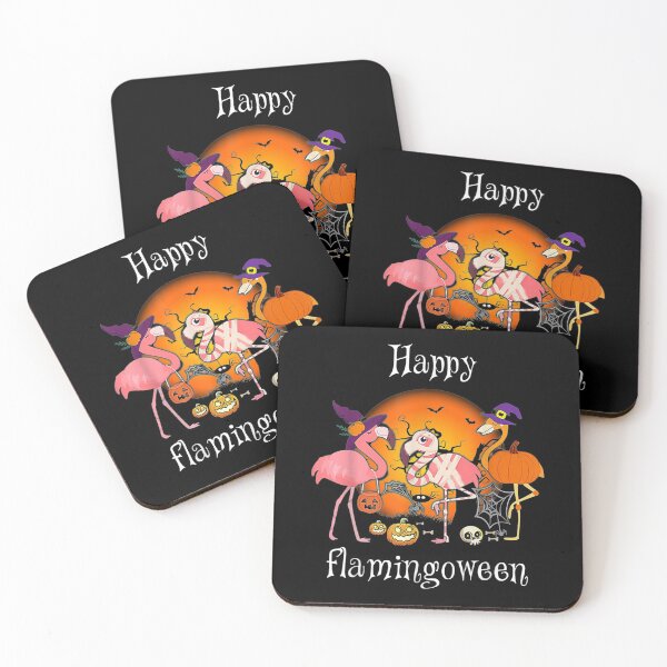 Item preview,  Happy Flamingoween Witch Pumpkin Flamingo Halloween Costume designed and sold by caral8.