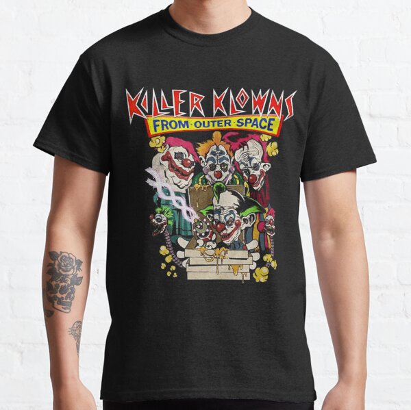 Halloween Film 1980's Killer Klowns Horror Collector Classic T-Shirt