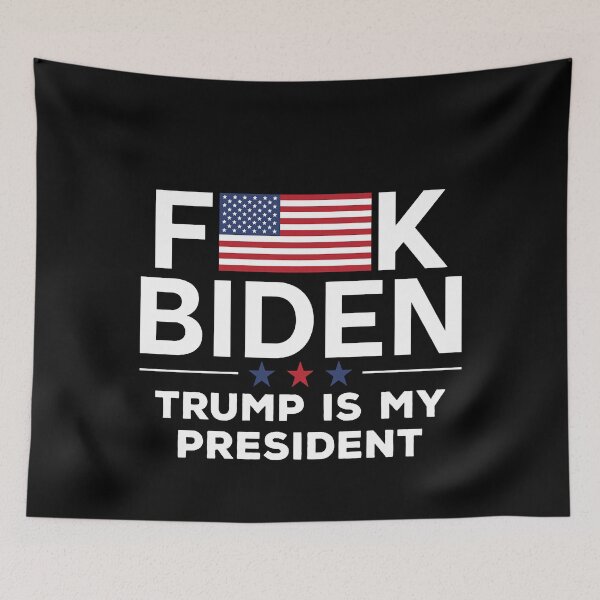 Item preview, Fuck Biden Trump is my President  designed and sold by krieglkwegeb86.
