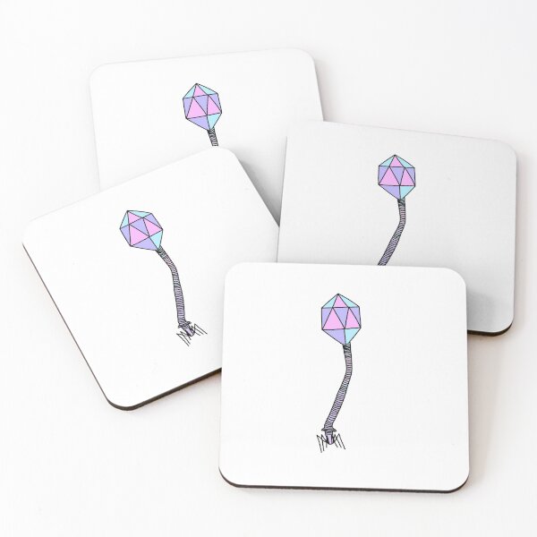 Item preview, Siphoviridae Phage Pastel designed and sold by Paige  Boleman.
