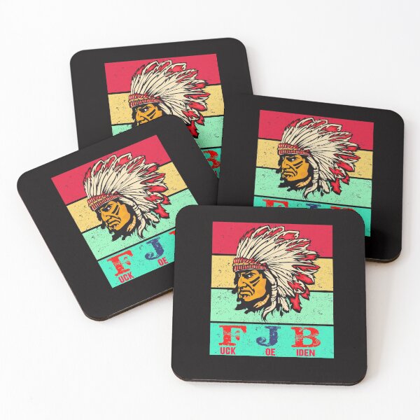 Item preview, FJB anti Biden Vote him out, recall the President, #FJB, Political Humor,Retro Vintage NATIVE AMERICAN Juliet,  designed and sold by mohmmed22.