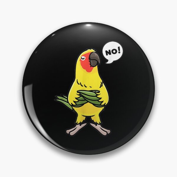 Item preview,  Sun Stubborn Parakeet Conure Parrot designed and sold by caral8.