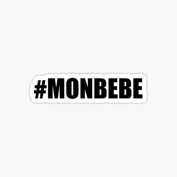 Item preview, #MONBEBE | {BLACK text vers.} designed and sold by cyberlatte.
