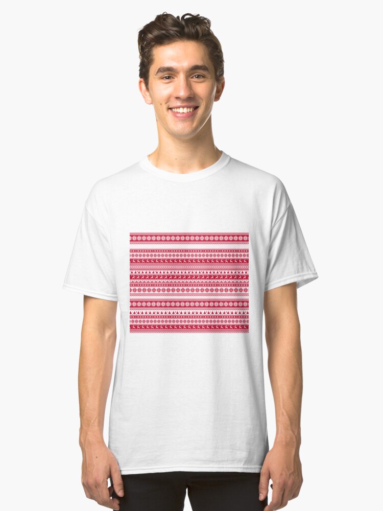 Alternate view of Nordic - Scandinavian Christmas Classic T-Shirt