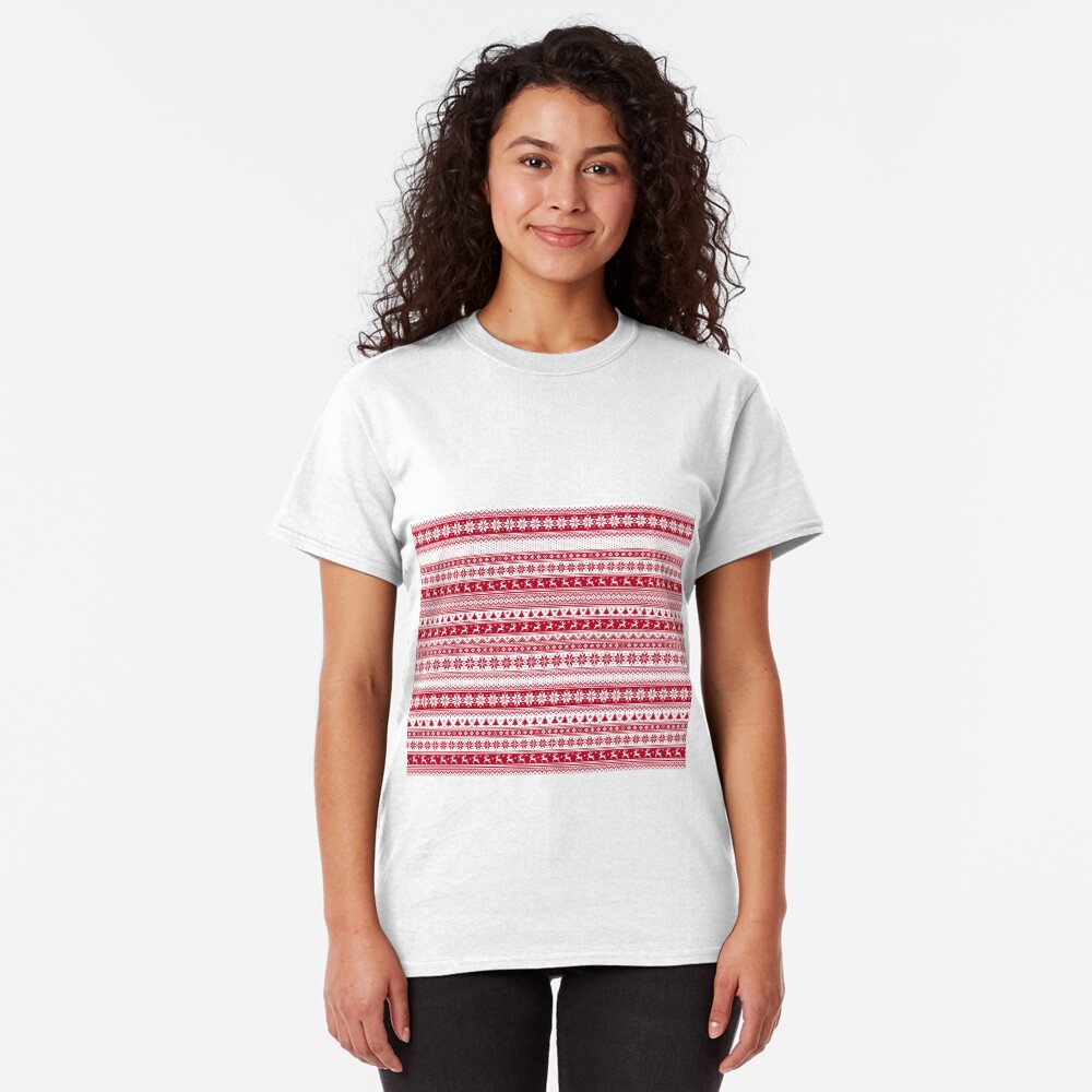 Nordic - Scandinavian Christmas Classic T-Shirt