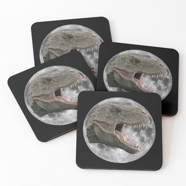 Item preview, Dinosaurs On The Moon designed and sold by DiegoUrz.
