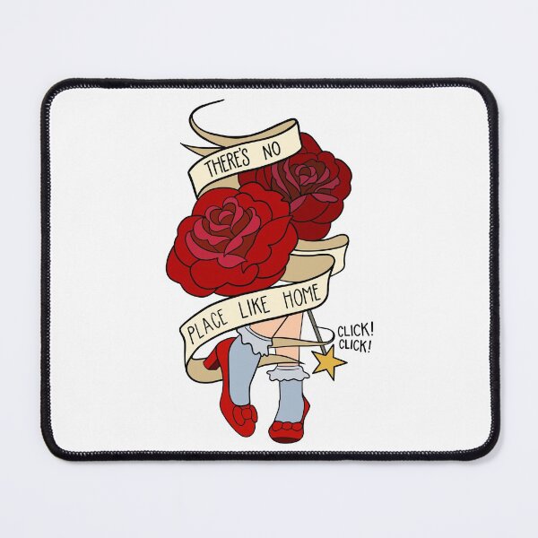 Item preview, There's no place like home - Wizard of OZ - Ruby Slippers designed and sold by Thingamabobbidi.