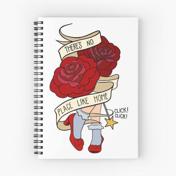 Item preview, There's no place like home - Wizard of OZ - Ruby Slippers designed and sold by Thingamabobbidi.
