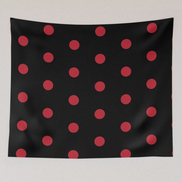 Item preview, Polka Dot Seamless Pattern. Red And Black Polka designed and sold by risingrocket.