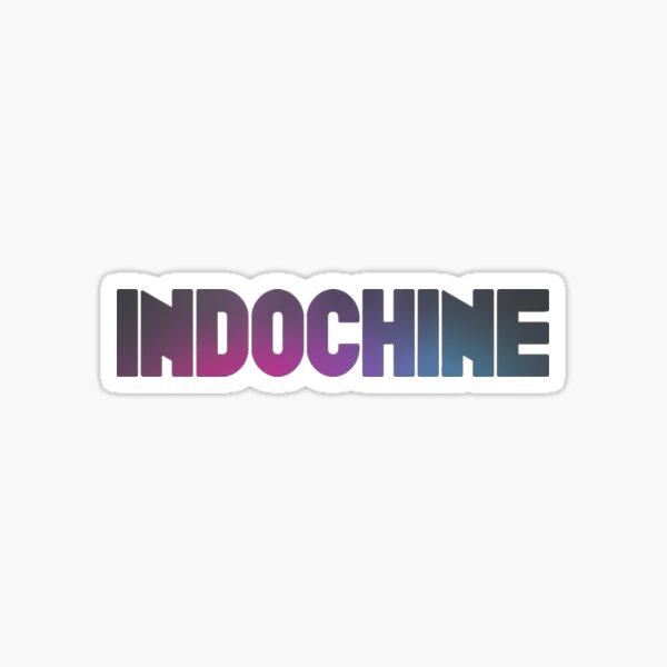 Top des recherches #1 Conception de logo INDOCHINE CENTRAL TOUR Sticker