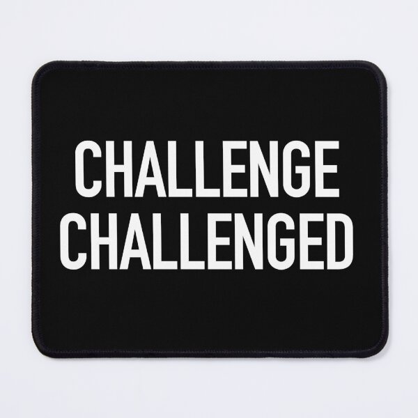 Item preview, Challenge Challenged typography designed and sold by gstrehlow2011.