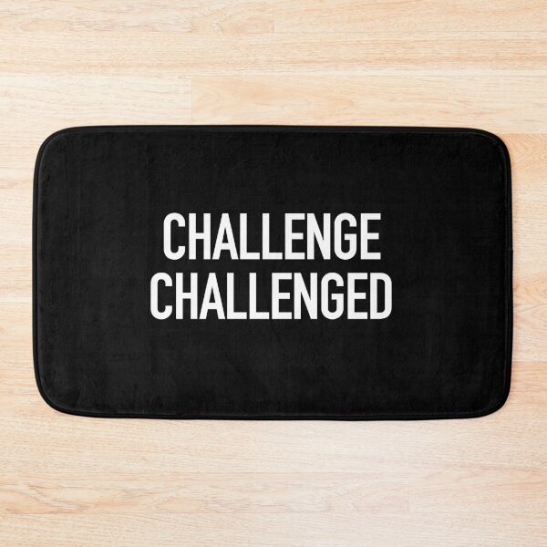 Item preview, Challenge Challenged typography designed and sold by gstrehlow2011.