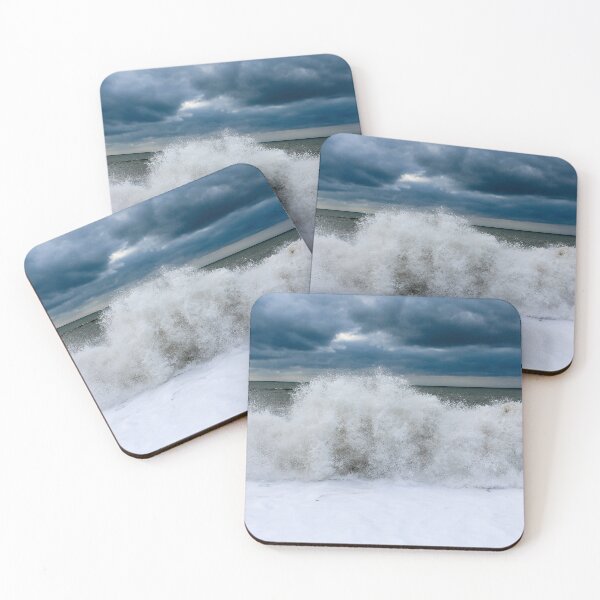 Item preview, Big Wave Beach Landscape Seascape Wales designed and sold by PictureThisYT.