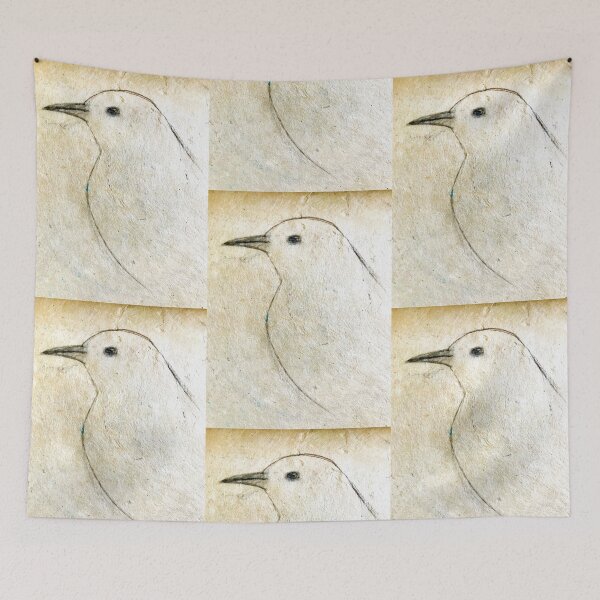 Item preview, Bird Sketch Profile designed and sold by Rebekah Walker.