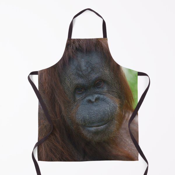 Item preview, Orangutan Mother Portrait designed and sold by rawshutterbug.