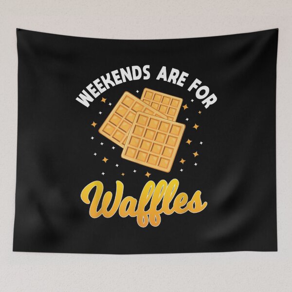 Item preview,  Funny Weekends For Waffles Apparel Baker designed and sold by caral8.