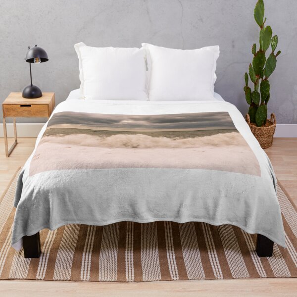 Item preview, Warm Wave Beach Landscape Seascape Wales designed and sold by PictureThisYT.