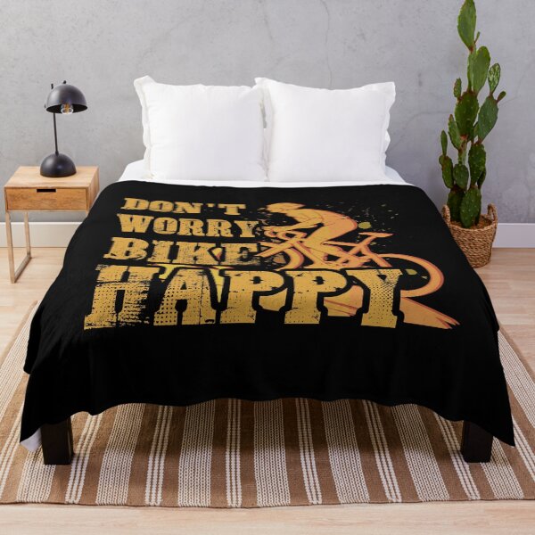 Item preview, Don't Worry Bike Happy designed and sold by AEGMEDIA.