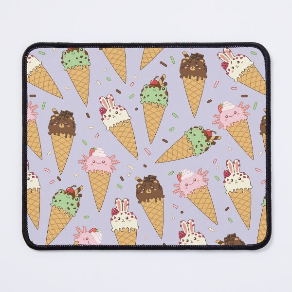 Item preview, Ice Cream Animals Pattern  designed and sold by ElectricFangs.