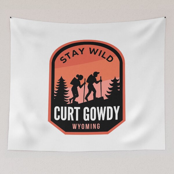 Item preview, Curt Gowdy Wyoming Hiking in Nature designed and sold by HalpinDesign.