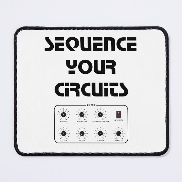 Item preview, Sequence Your Circuits - Black designed and sold by 2fedex2.