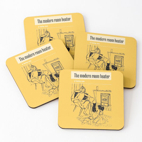 Item preview, THE MODERN ROOM HEATER - ADVERT designed and sold by ThrowbackAds.