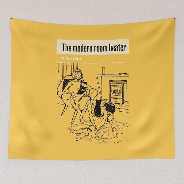 Item preview, THE MODERN ROOM HEATER - ADVERT designed and sold by ThrowbackAds.
