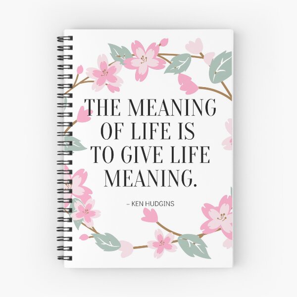 Item preview, The Meaninng of Life is to Give Life Meaning designed and sold by yyolka.