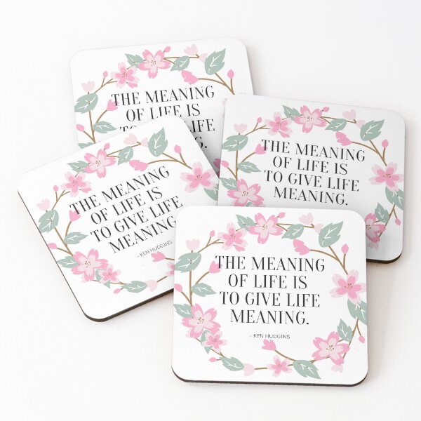Item preview, The Meaninng of Life is to Give Life Meaning designed and sold by yyolka.