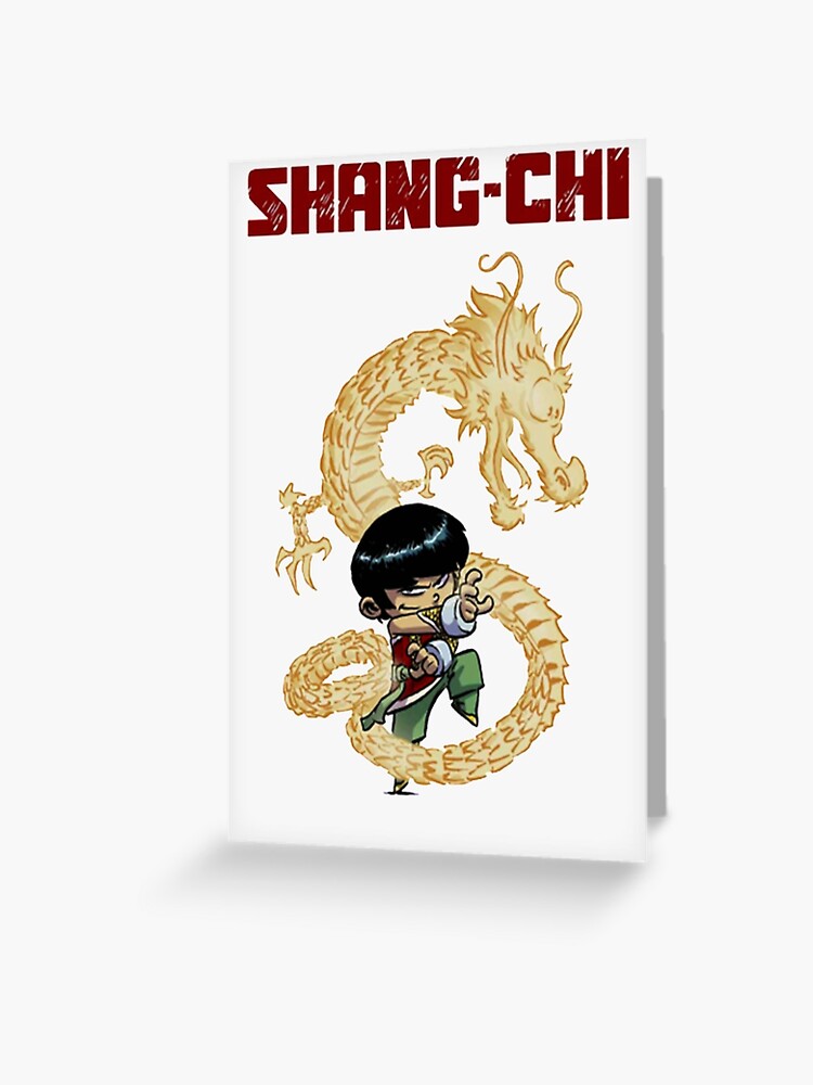 shang chi birthday card