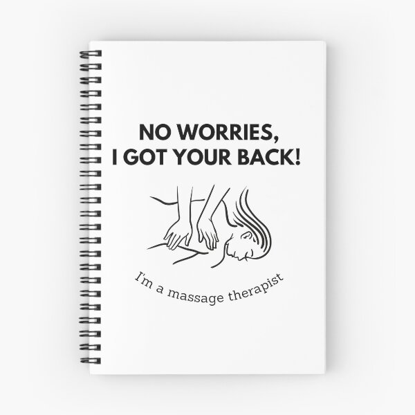 Item preview, Copy of No worries, I got your back! I'm a massage therapist. designed and sold by Winter--Flowers.