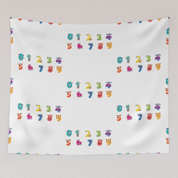 Item preview, Numberblocks monsters designed and sold by Davestre Designs.