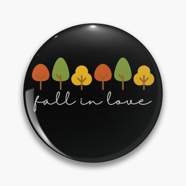 Item preview, Fall in Love, Autumn Trees Vintage Retro Tones designed and sold by InkItStudio.