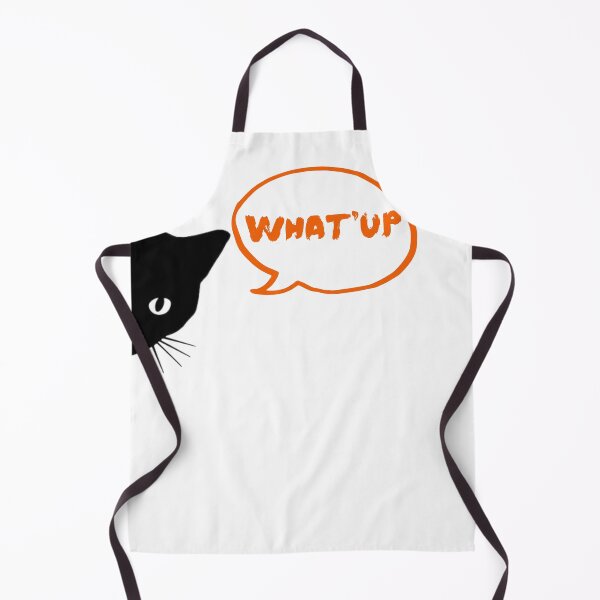 Item preview, What'up, Black cat designed and sold by Sultanolife.
