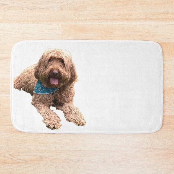Item preview, Peanut, my beloved Goldendoodle, dogs lover stickers designed and sold by NathBros.