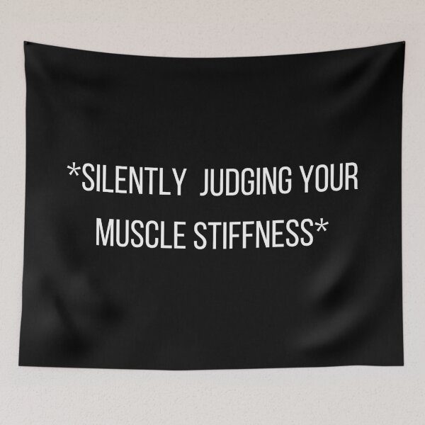 Item preview, *Silently judging your muscle stiffness* designed and sold by Winter--Flowers.