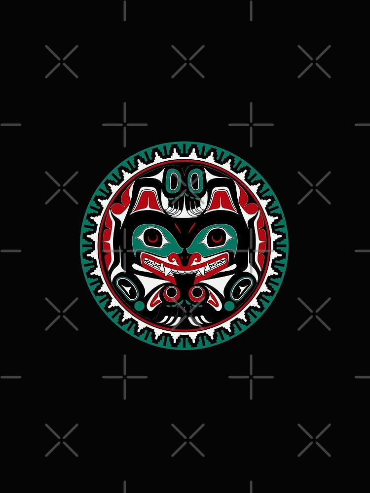 Thumbnail 3 of 3, Scarf, Haida Tlingit Native designed and sold by Ranscreative.