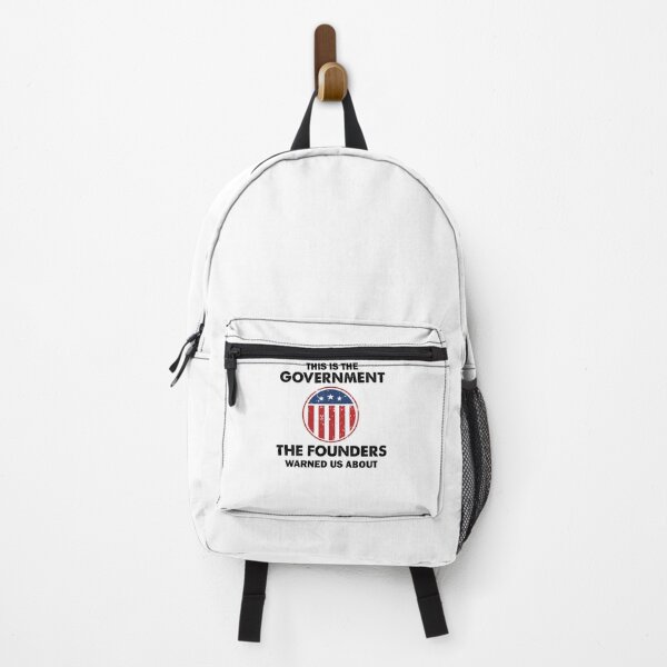 Item preview, This is The Government Our Founders Warned Us About - Funny 4th July USA Flag Patriotic Americans - Distressed Text Design designed and sold by Run to Creations.