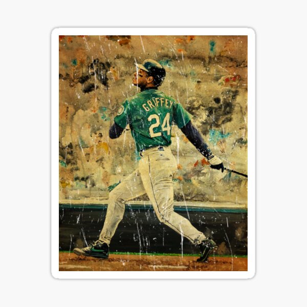 Ken Griffey Jr. Swing Sticker for Sale by RatTrapTees