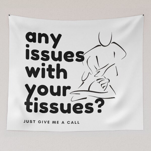 Item preview, any issues with your tissues? Just give me a call designed and sold by Winter--Flowers.