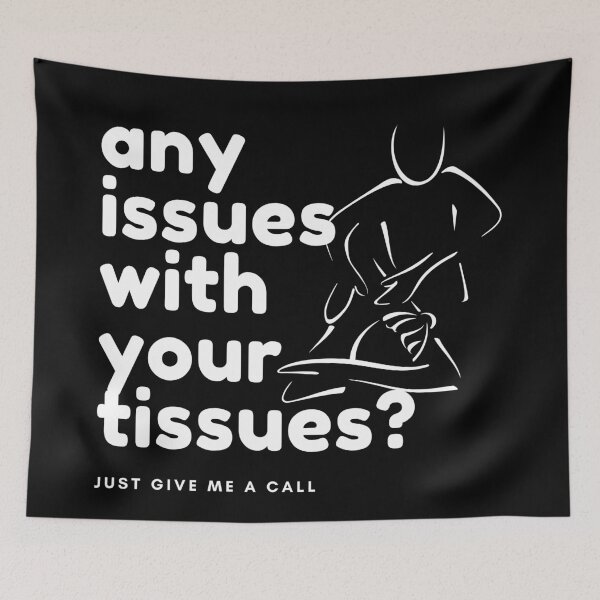Item preview, any issues with your tissues? Just give me a call designed and sold by Winter--Flowers.