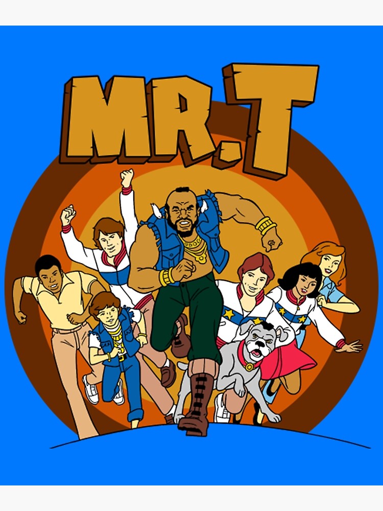 Mr t deals cartoon