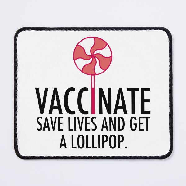 Item preview, Funny Vaccination Lollipop Pro Vaccinate designed and sold by Epic Love Designs.