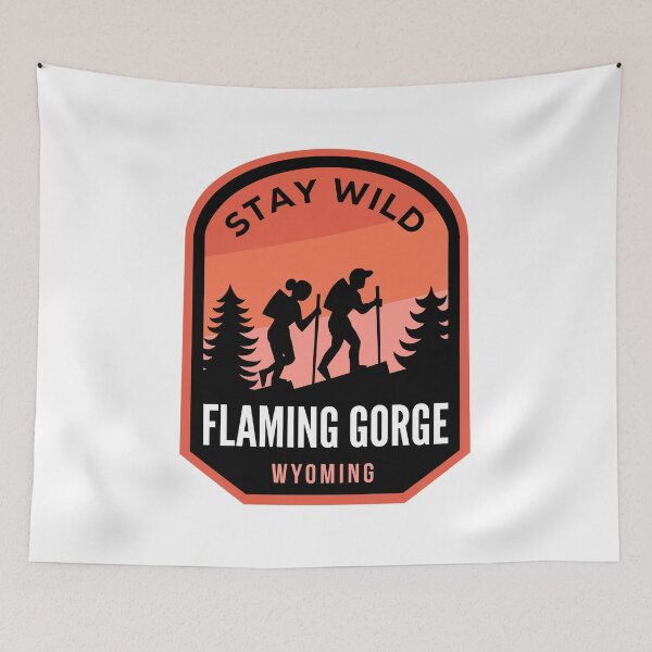 Item preview, Flaming Gorge Wyoming Hiking in Nature designed and sold by HalpinDesign.