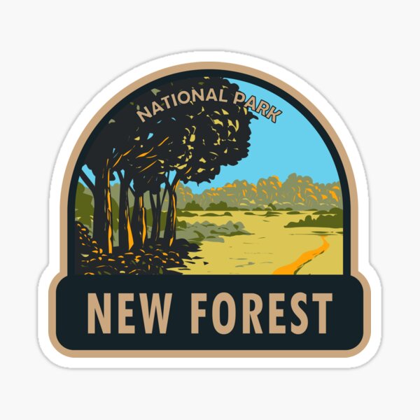New Forest National Park England Sticker