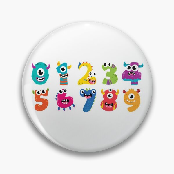 Item preview, Numberblocks monsters designed and sold by Davestre Designs.