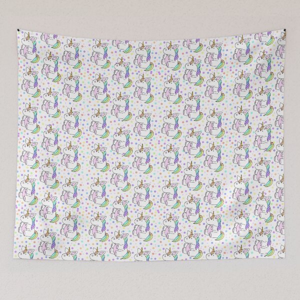 Item preview, UnicornPattern (WT. Background) designed and sold by LittleAbbie.