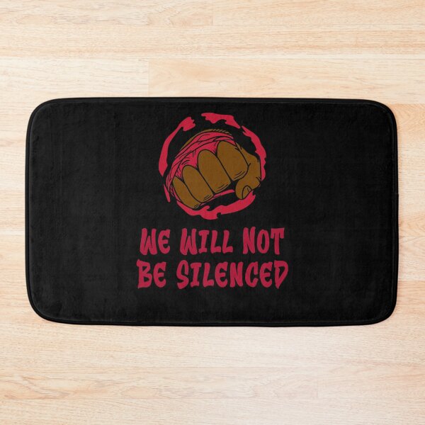 Item preview, We Will Not Be Silenced. Protest For Justice designed and sold by Rebel-Design.
