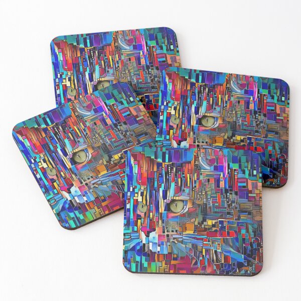 Item preview, Citycat, gato, chat, cat, kitty, kitten, pet, lea roche paintings designed and sold by L. ROCHE.